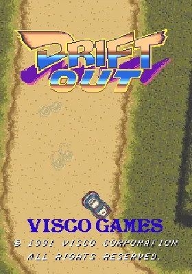 Drift Out (Japan) screen shot title